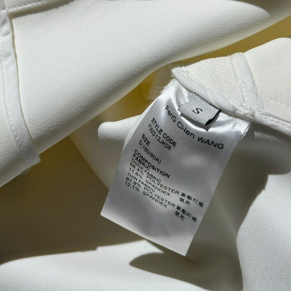 Cropped paneled jacket - Picture 6 of 7